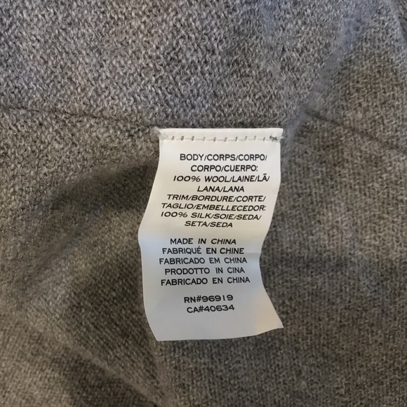 MARC JACOBS Grey Wool Jewel Buttons Cardigan - Picture 9 of 11